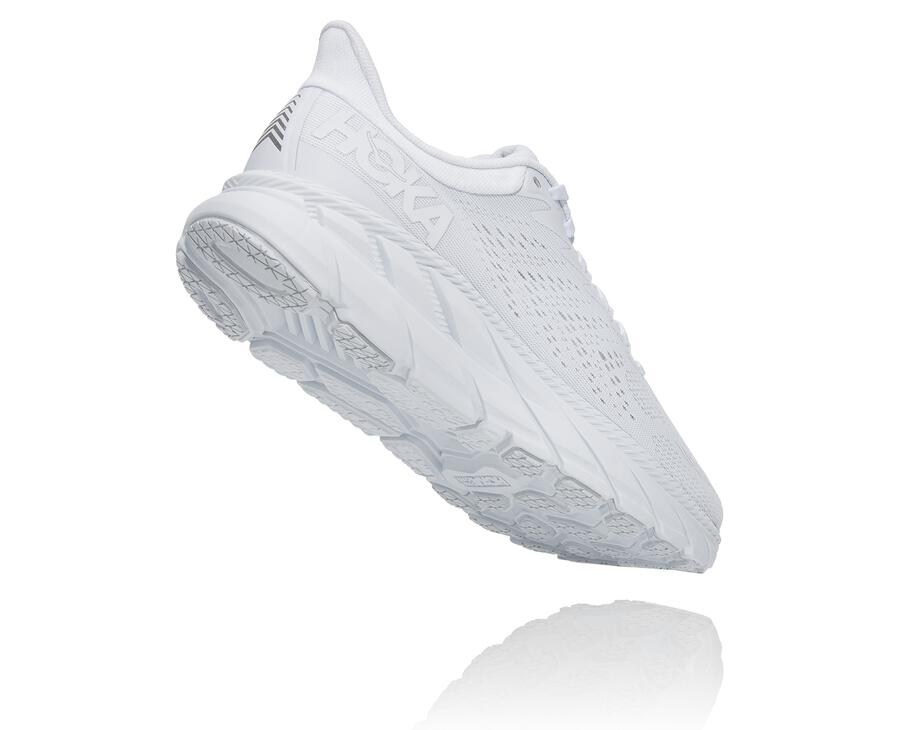 Hoka One One Koşu Ayakkabısı Kadın Beyaz - Clifton 7 - ZK3724506